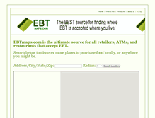 Tablet Screenshot of ebtmaps.com